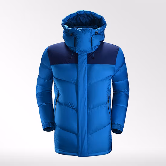 Winter Men Coat Cotton Padded Hooded Down Coat Casual Jacket Loose Outwear