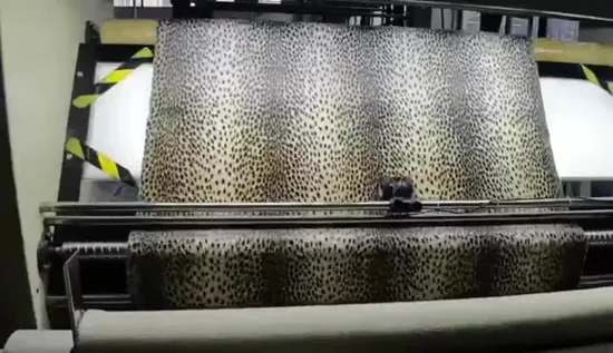 100% 폴리에스테르-자카드-Kunst-Sherpa-Fell Eshp-84A